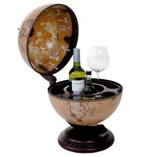 Глобус-бар настольный 33 см сфера, зодиак (38 х 33 х 48 см) 33002N