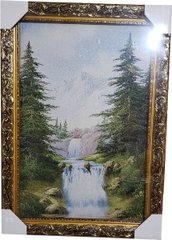 Гобеленова картина "Гірський водоспад" (45 x 63 см) GB044
