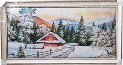 Гобеленова картина "Зима в горах" (69 x 128 см) GB080