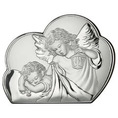 Икона серебряная Valenti Ангел-хранитель (12 x 14,5 см) 81257 3L