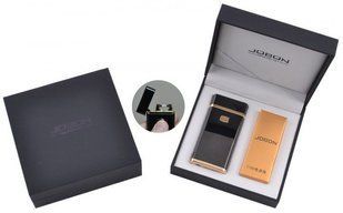 Электроимпульсная зажигалка в подарочной упаковке Jobon (USB) XT-4883-3