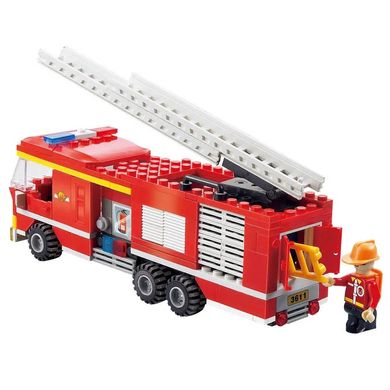 Конструктор Пожежна техніка 324 деталі (37,5 x 25,5 x 6 см) 3606