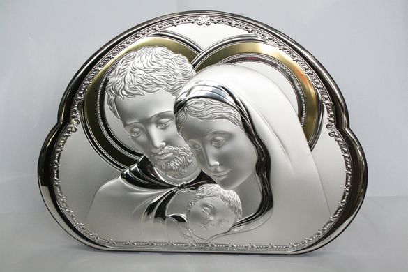 Икона серебряная Valenti Святое Семейство (23,5 x 33 см) 8002 5