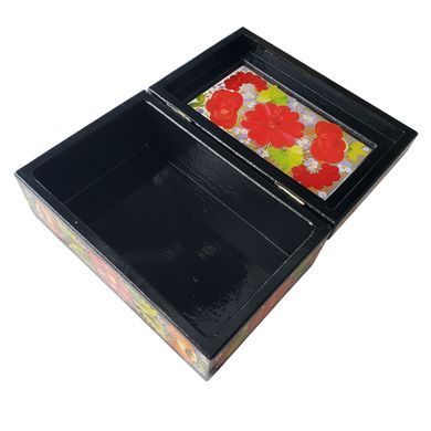 Шкатулка з розписом прямокутна (17,5 x 11,5 x 10 см) SK0488