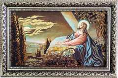 Ікона із бурштину "Ісус на оливній горі" (40 x 60 см) B160
