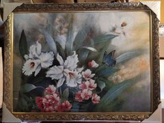 Гобеленовая картина "Цветы" (67 x 87 см) GB128