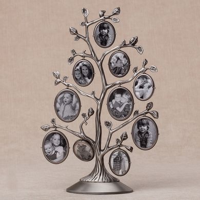 Фоторамка "Семейное дерево" на 10 фото (h-28 см) 036C