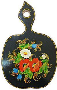Дошка з петриківським розписом М9С (30 x 20 x 1,5 см) TR0564