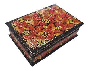 Шкатулка з розписом прямокутна (16 x 11 x 5 см) SK0395
