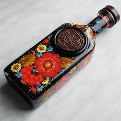 Бутылка с петриковской росписью (0,5 л) IS049