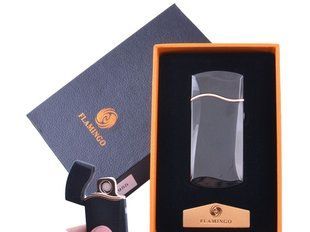 USB запальничка в подарунковій упаковці FLAMINGO (Спіраль розжарювання) XT-4955-1