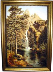 Картина из янтаря "Природа" (52 x 72 см) BK0011